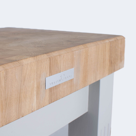 80mm Oak End Grain Butcher Block top OAK End Grained 80mm Worktop