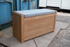 Small Narrow Wooden Storage Bench