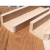 Rounded Square or angled Oak Ledge Options